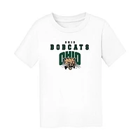 Infant Chad & Jake White Ohio Bobcats Varsity Design T-Shirt