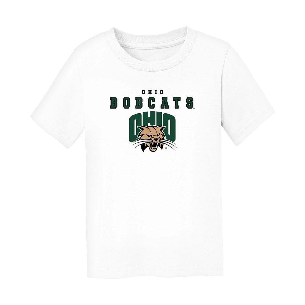 Infant Chad & Jake White Ohio Bobcats Varsity Design T-Shirt