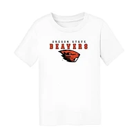 Infant Chad & Jake White Oregon State Beavers Varsity Design T-Shirt