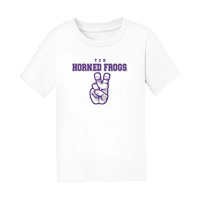 Infant Chad & Jake White TCU Horned Frogs Varsity Design T-Shirt