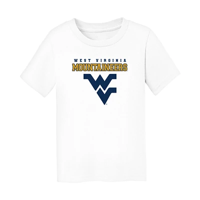 Infant Chad & Jake White West Virginia Mountaineers Varsity Design T-Shirt