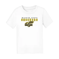 Infant Chad & Jake White Wichita State Shockers Varsity Design T-Shirt