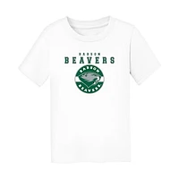 Infant Chad & Jake White Babson Beavers Varsity Design T-Shirt