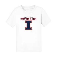 Infant Chad & Jake White Illinois Fighting Illini Varsity Design T-Shirt