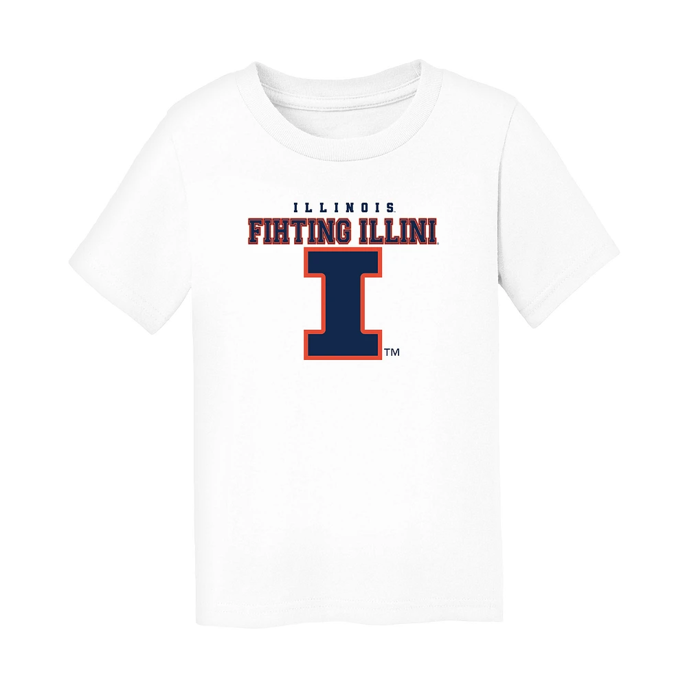 Infant Chad & Jake White Illinois Fighting Illini Varsity Design T-Shirt
