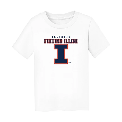 Infant Chad & Jake White Illinois Fighting Illini Varsity Design T-Shirt