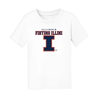 Infant Chad & Jake White Illinois Fighting Illini Varsity Design T-Shirt