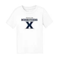 Toddler Chad & Jake White Xavier Musketeers Varsity Design T-Shirt