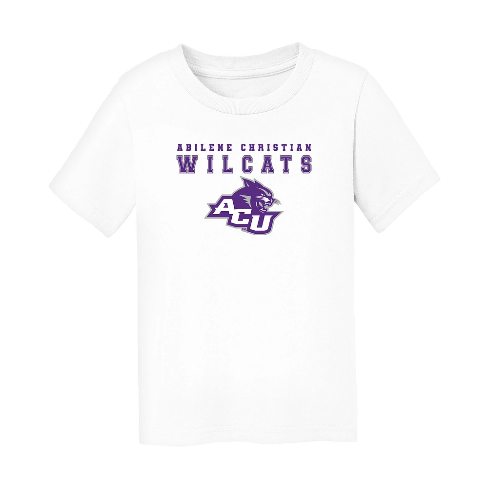 Toddler Chad & Jake White Abilene Christian University Wildcats Varsity Design T-Shirt