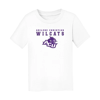 Toddler Chad & Jake White Abilene Christian University Wildcats Varsity Design T-Shirt