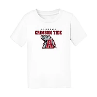 Toddler Chad & Jake White Alabama Crimson Tide Varsity Design T-Shirt