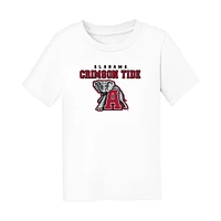 Toddler Chad & Jake White Alabama Crimson Tide Varsity Design T-Shirt
