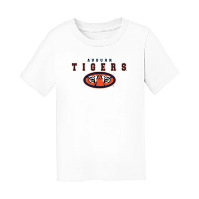 Toddler Chad & Jake White Auburn Tigers Varsity Design T-Shirt