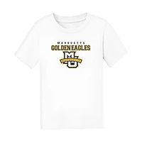 Toddler Chad & Jake White Marquette Golden Eagles Varsity Design T-Shirt