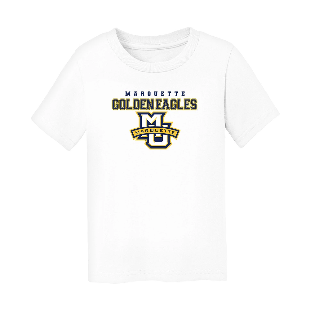 Toddler Chad & Jake White Marquette Golden Eagles Varsity Design T-Shirt