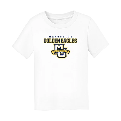 Toddler Chad & Jake White Marquette Golden Eagles Varsity Design T-Shirt