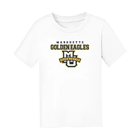Toddler Chad & Jake White Marquette Golden Eagles Varsity Design T-Shirt