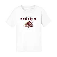 Toddler Chad & Jake White Elon Phoenix Varsity Design T-Shirt