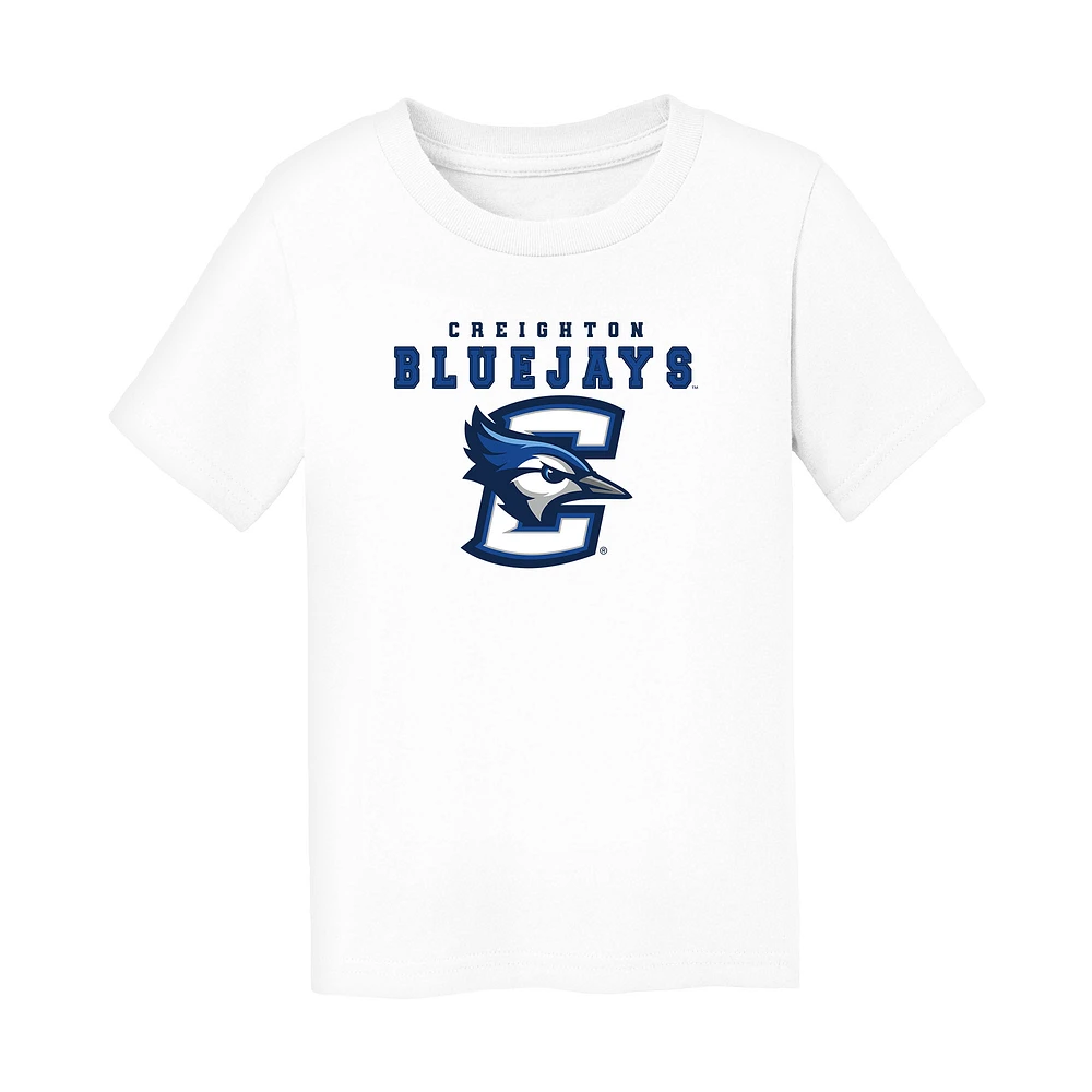 Toddler Chad & Jake White Creighton Bluejays Varsity Design T-Shirt