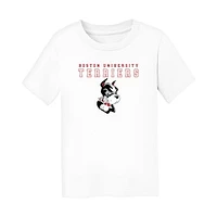 Toddler Chad & Jake White Boston University Varsity Design T-Shirt