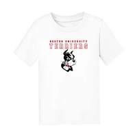 Toddler Chad & Jake White Boston University Varsity Design T-Shirt