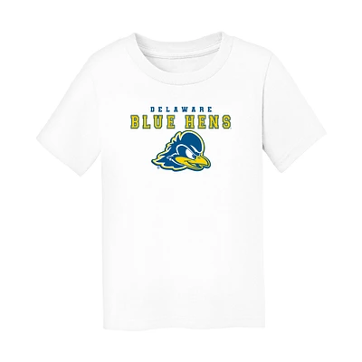 Toddler Chad & Jake White Delaware Fightin' Blue Hens Varsity Design T-Shirt