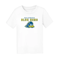 Toddler Chad & Jake White Delaware Fightin' Blue Hens Varsity Design T-Shirt
