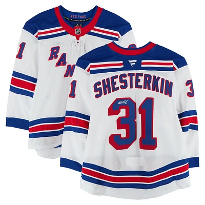 Igor Shesterkin New York Rangers Autographed Game-Used #31 Set 2 Jersey from the 2024-25 NHL Season