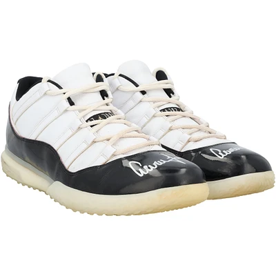 Aaron Judge New York Yankees Autographed Player-Worn Jordan Brand Shoes from the 2024 MLB Season