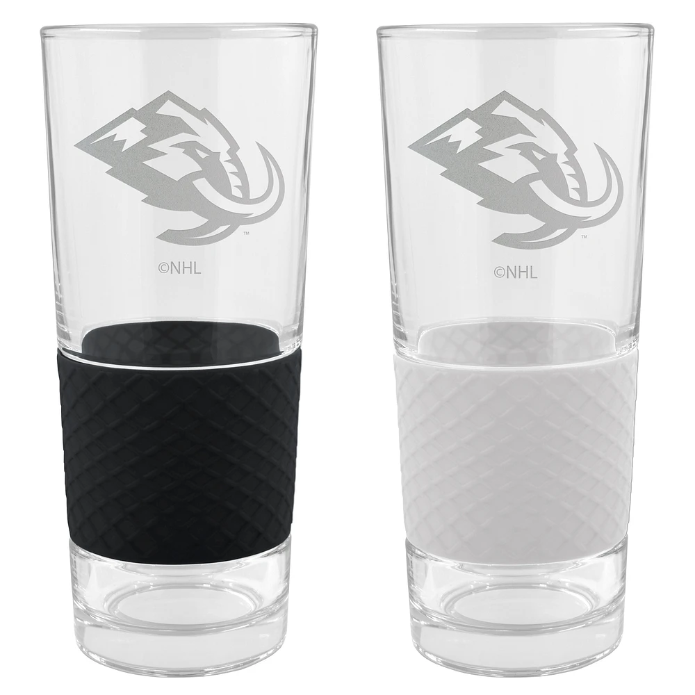 Utah Mammoth Two-Piece 22oz. Score Pint Glass Set