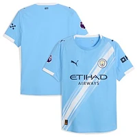 Men's Puma  Sky Blue Manchester City 2025/26 Home Authentic Jersey