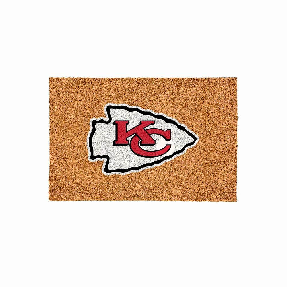 Kansas City Chiefs 24" x 36" Outdoor Team Logo Coir Mat