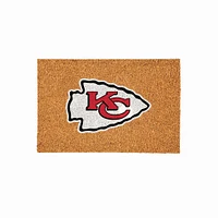 Kansas City Chiefs 24" x 36" Outdoor Team Logo Coir Mat