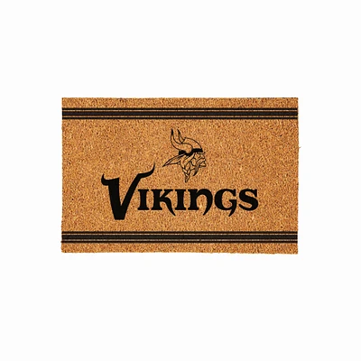 Minnesota Vikings 24" x 36" Outdoor Monochrome Team Logo Coir Mat