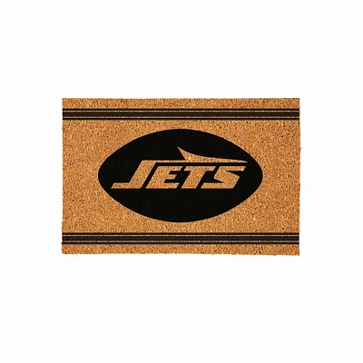 New York Jets 24" x 36" Outdoor Monochrome Team Logo Coir Mat