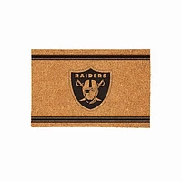 Las Vegas Raiders 24" x 36" Outdoor Monochrome Team Logo Coir Mat
