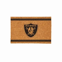 Las Vegas Raiders 24" x 36" Outdoor Monochrome Team Logo Coir Mat