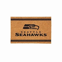 Seattle Seahawks 24" x 36" Outdoor Monochrome Team Logo Coir Mat