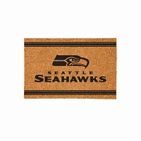 Seattle Seahawks 24" x 36" Outdoor Monochrome Team Logo Coir Mat