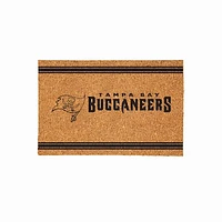 Tampa Bay Buccaneers 24" x 36" Outdoor Monochrome Team Logo Coir Mat