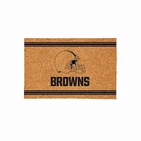 Cleveland Browns 24" x 36" Outdoor Monochrome Team Logo Coir Mat