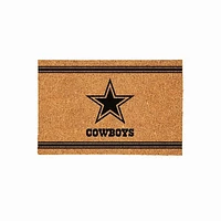Dallas Cowboys 24" x 36" Outdoor Monochrome Team Logo Coir Mat