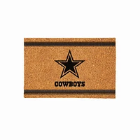 Dallas Cowboys 24" x 36" Outdoor Monochrome Team Logo Coir Mat