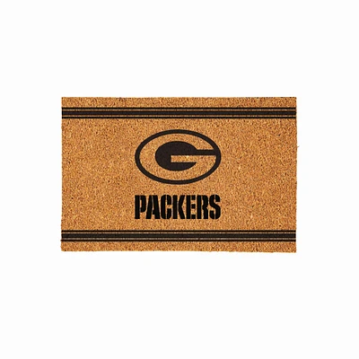 Green Bay Packers 24" x 36" Outdoor Monochrome Team Logo Coir Mat