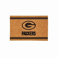 Green Bay Packers 24" x 36" Outdoor Monochrome Team Logo Coir Mat