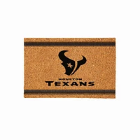 Houston Texans 24" x 36" Outdoor Monochrome Team Logo Coir Mat
