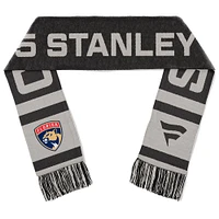 Fanatics Gray Florida Panthers 2025 Stanley Cup Champions Locker Room Scarf