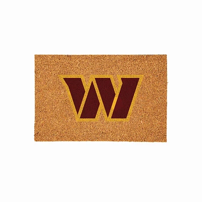 Washington Commanders 24" x 36" Outdoor Team Logo Coir Mat