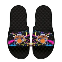 Unisex ISlide x StayCool Black New York Knicks Slide Sandals