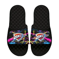Unisex ISlide x StayCool Black Oklahoma City Thunder Slide Sandals